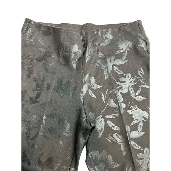 NWOT Soft Surroundings Womens Size Small Twilight Floral Printed‎ Legging Pants - Picture 4 of 6